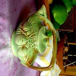 Vintage 1940’s McCoy Teapot Pinecone